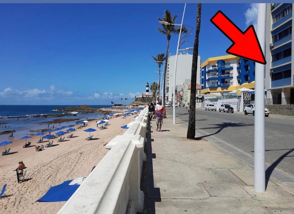 Apartamento Belissimo Vista Mar Deslumbrante Na Barra! Direto Na E No Circuito Do Carnaval De Salvador.